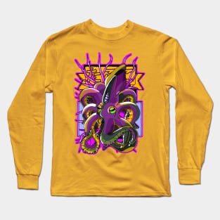 PURPLE PULPO Long Sleeve T-Shirt